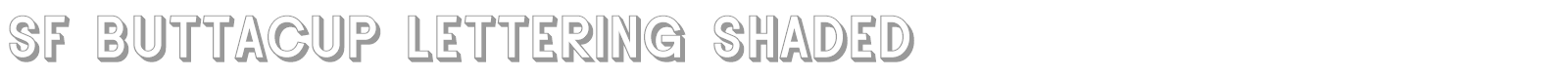 SF Buttacup font preview